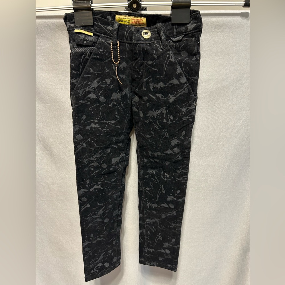 Polliwog Black Corduroy Pants - Toddler Boys 24